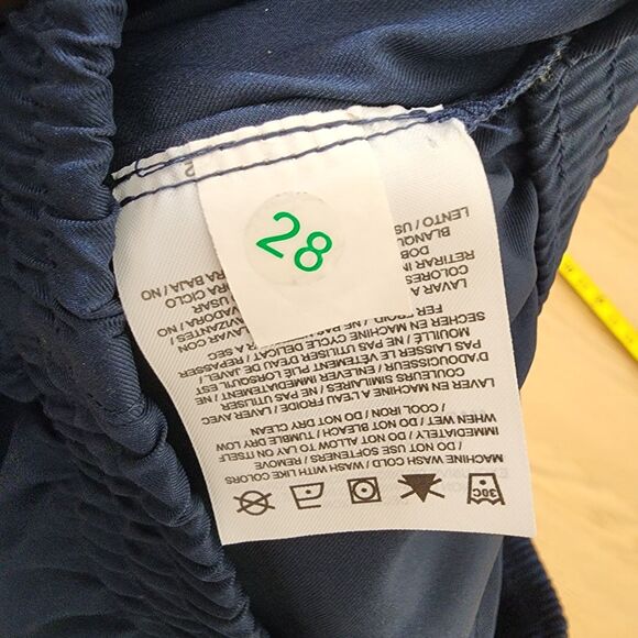 Nike Track Pants Mens L Blue Running Windbreaker Ankle Zipper Gym Activewear - Picture 11 of 14